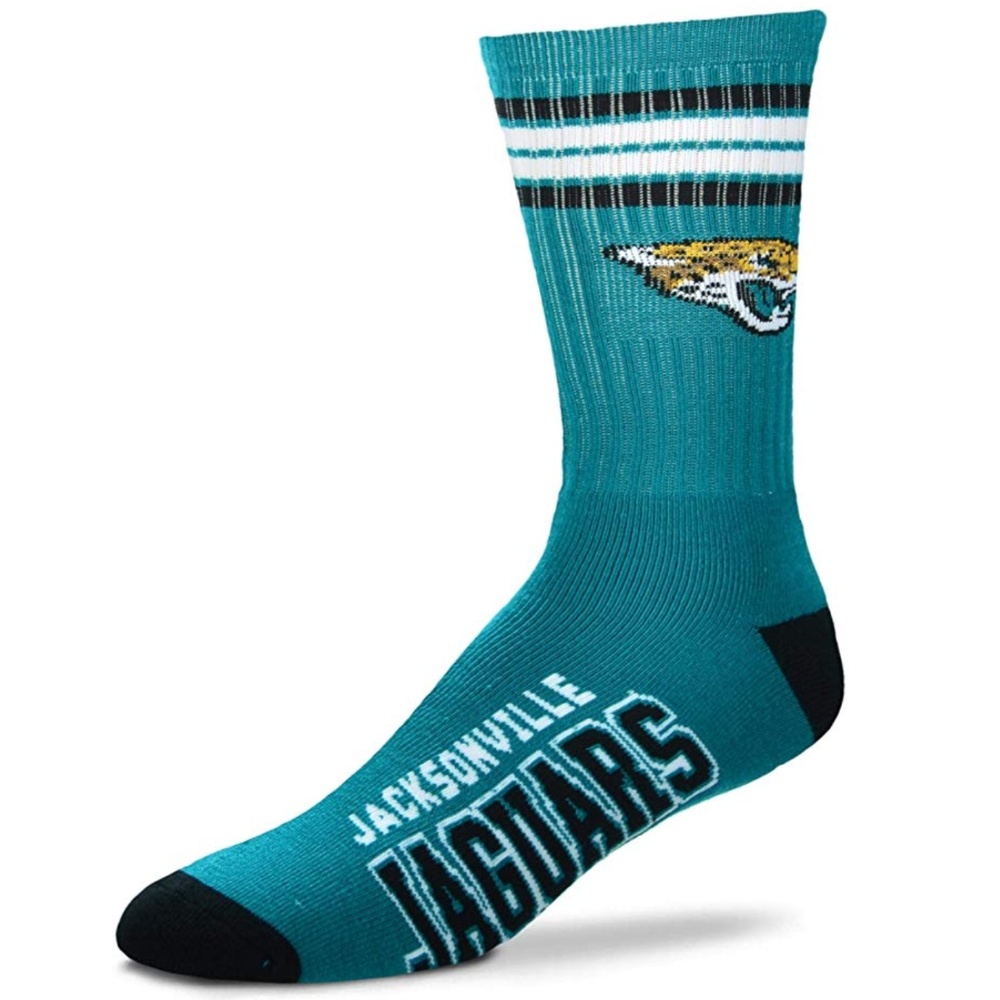 NFL Jacksonville Jaguars Mens Crew Socks